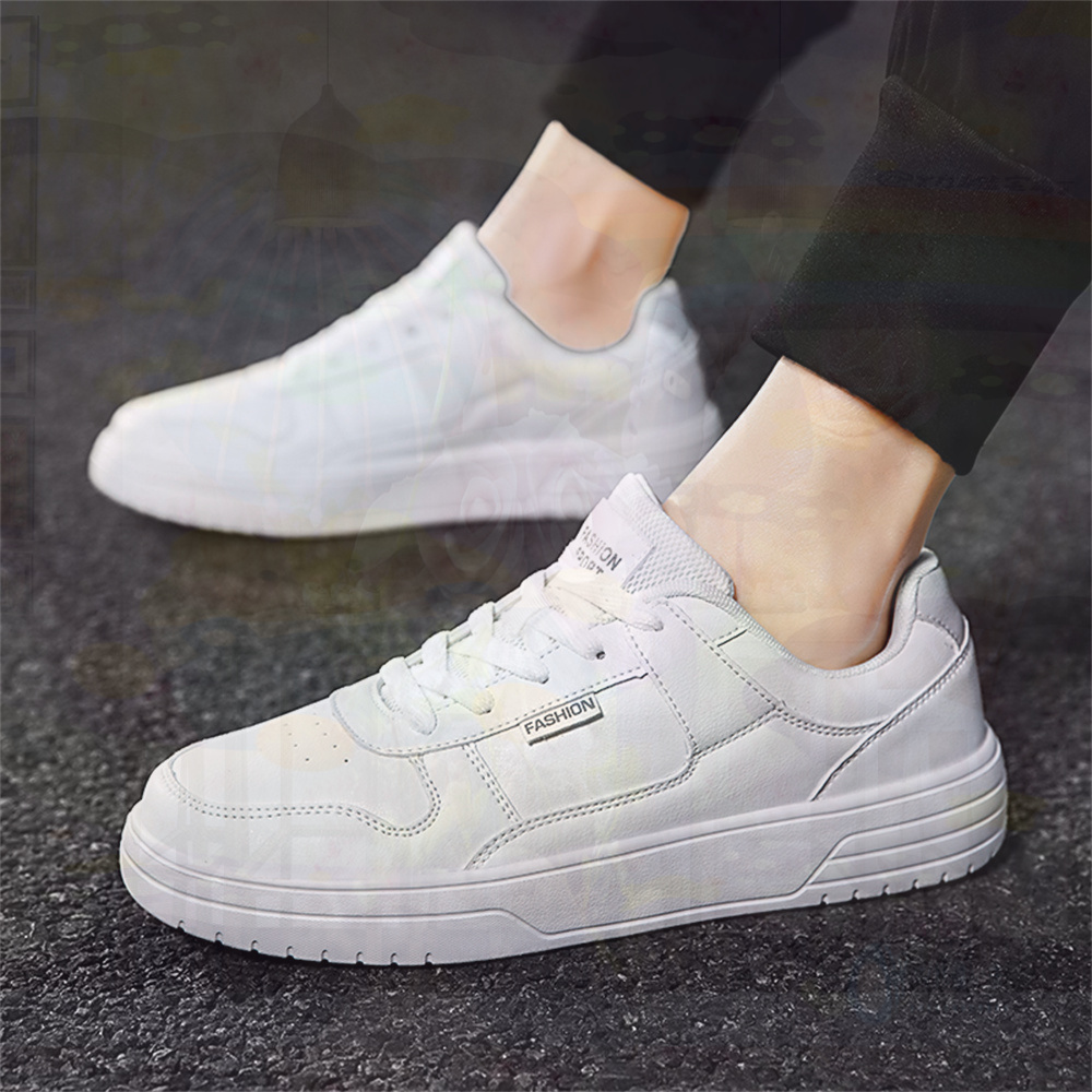 Streetwear Brand Vietnam - With Ties PU Leather Shoes 41