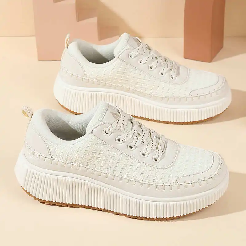 Streetwear Brand Vietnam - Brown Shoes Woman Flats Autumn Boots
