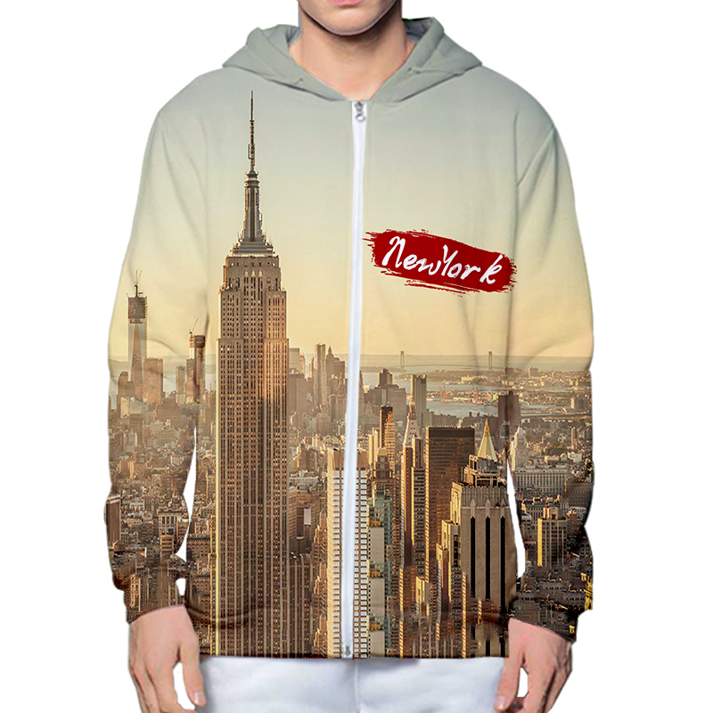 Streetwear Brand New York - Autumn Winter 3D Printed New York