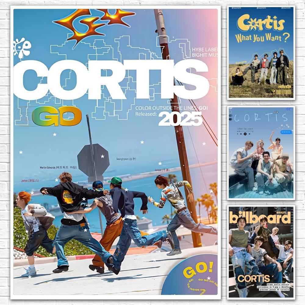 Streetwear Brand Poster - Streetwear Brand C-CORTIS Poster All-match HD