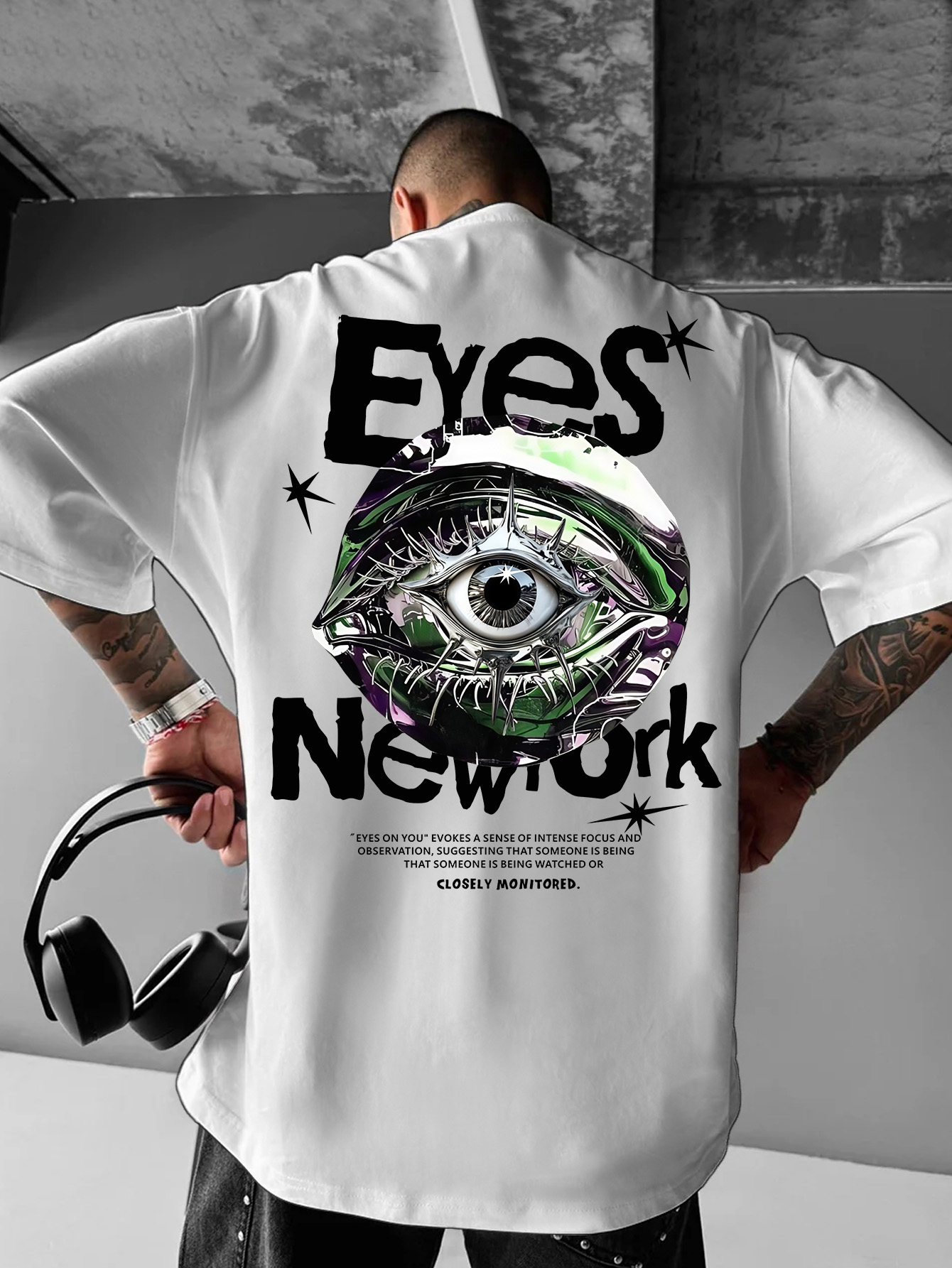 Men's Oversized New York Gothi - огляд і ціна Streetwear Brand New York