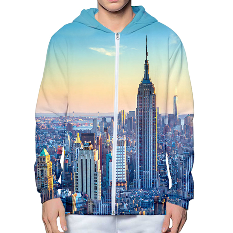 Autumn Winter 3D Printed New Y - огляд і ціна Streetwear Brand New York