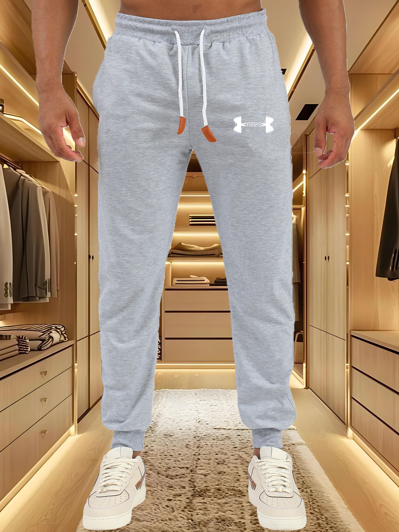 Men Jogger Pants Sport Brand L - огляд і ціна Streetwear Brand Logos